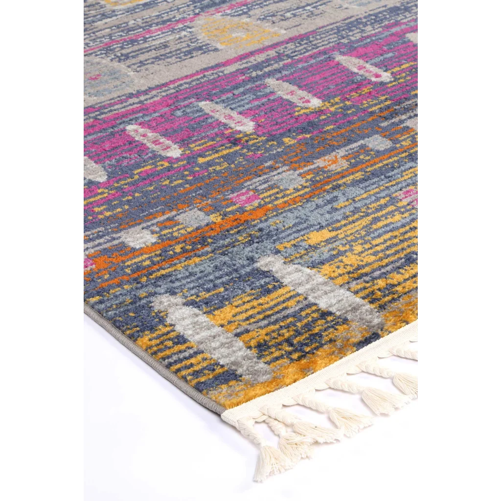Inca Rug INCA13 Blue 240x330 - Home & Garden