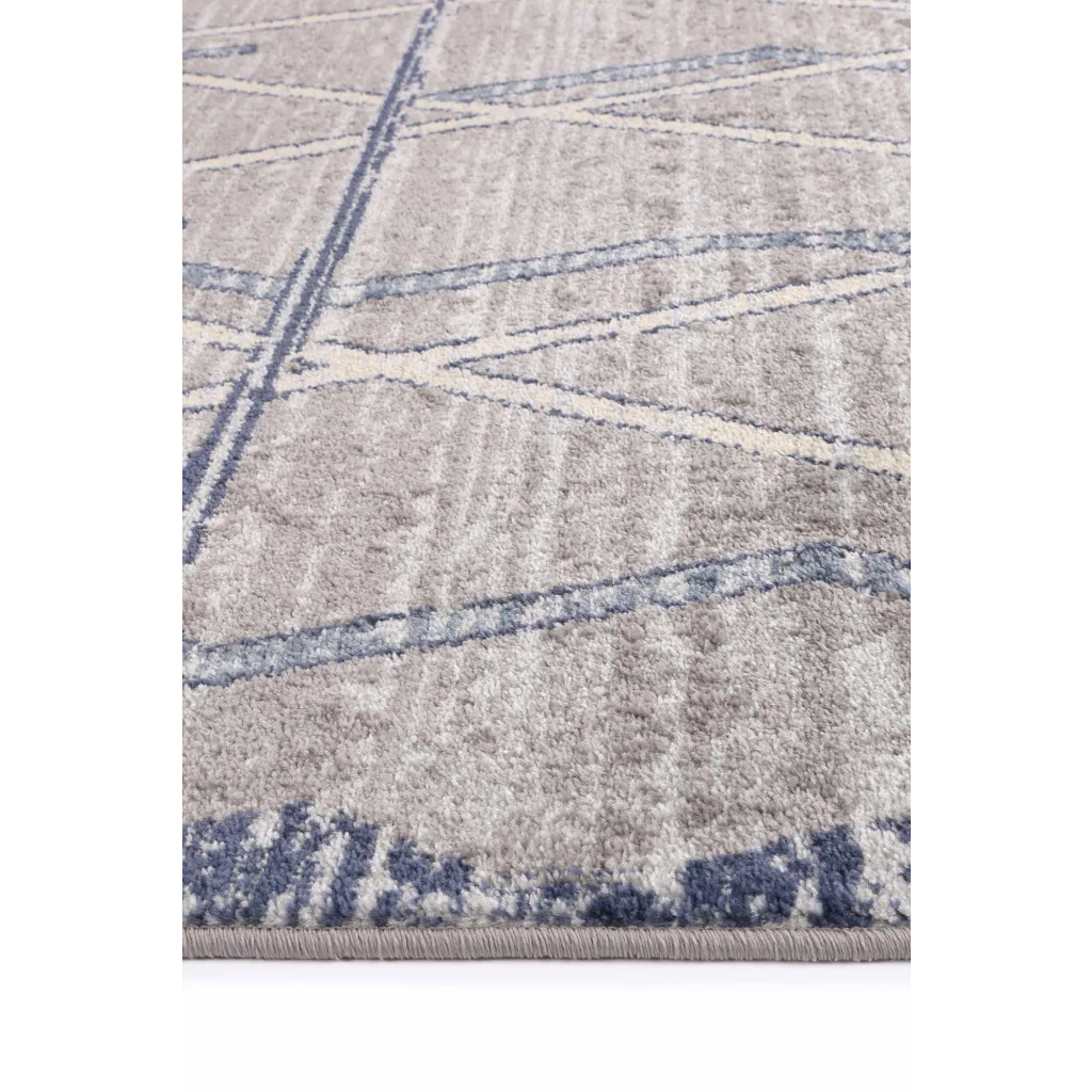 Inca Rug INCA14 Grey 240x330 - Home & Garden