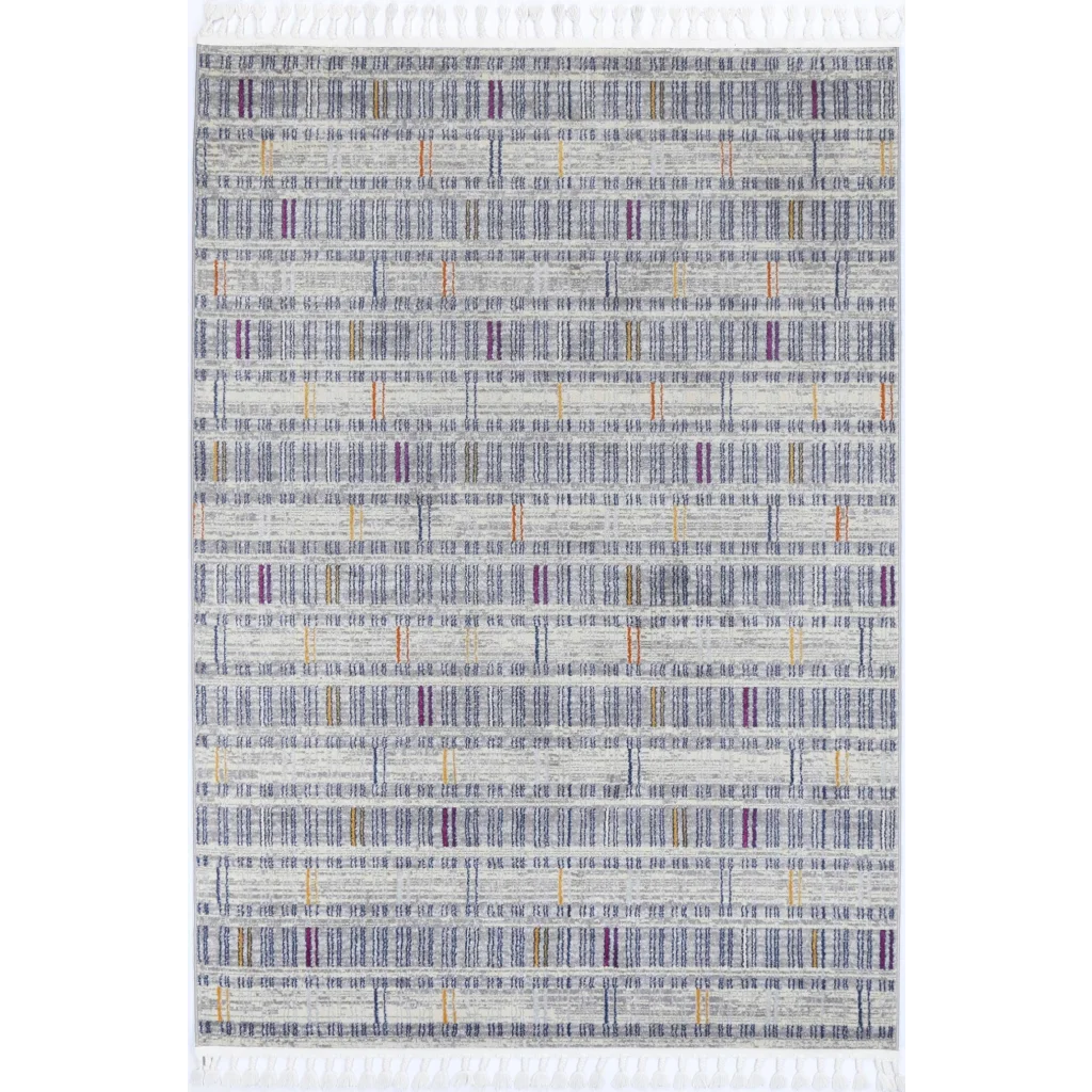 Inca Rug INCA15 Grey 200x290 - Home & Garden