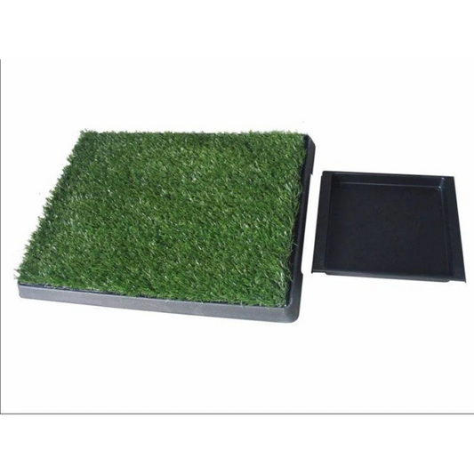 Indoor Dog Puppy Toilet Grass Potty Training Mat Loo Pad