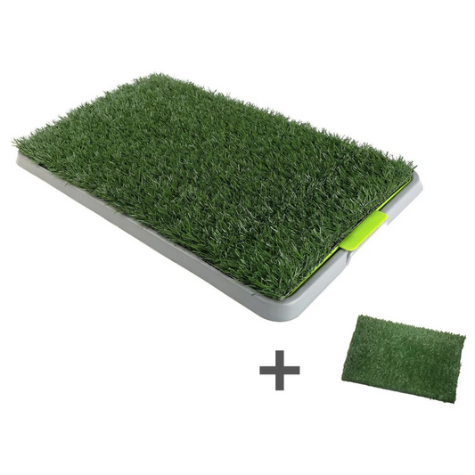 Indoor Dog Puppy Toilet Grass Potty Training Mat Loo Pad