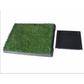 Indoor Dog Toilet Grass Potty Training Mat Loo Pad With 2