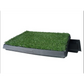 Indoor Dog Toilet Grass Potty Training Mat Loo Pad With 2