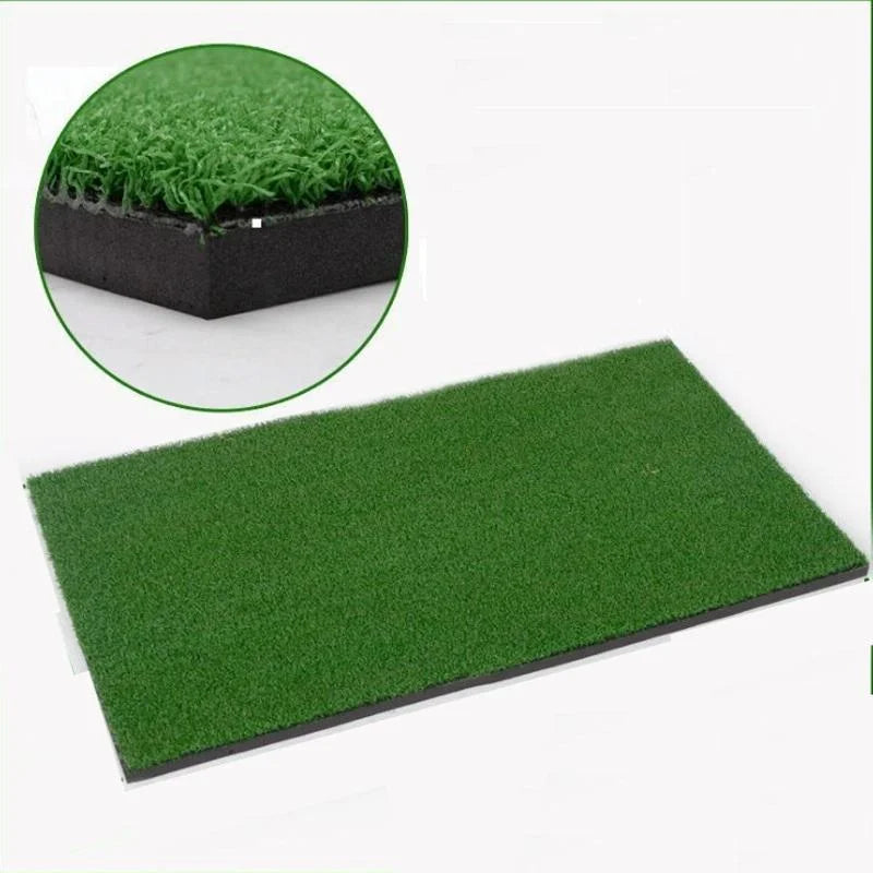 Indoor Golf Practice Mat - 30x60cm with Tee - Sports &