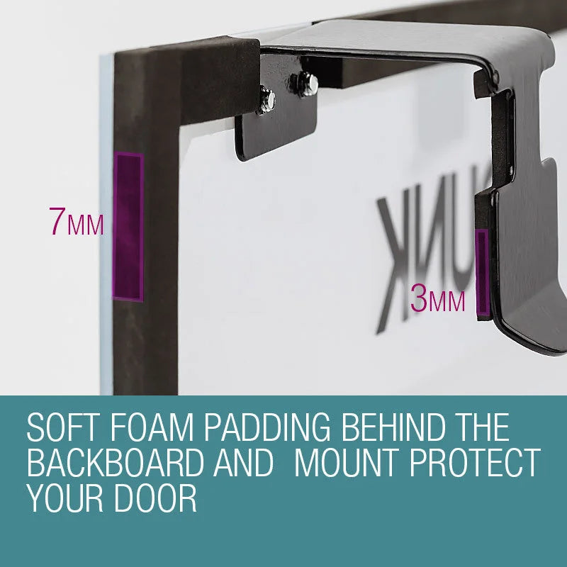 Indoor Mini Basketball Hoop Ring Backboard Kit Door Mounted