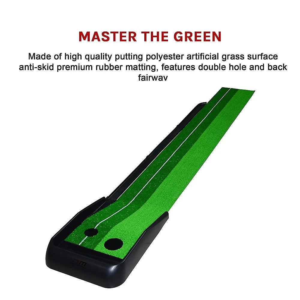 Indoor Practice Putting Green 2.5m Mat Ball Return Fake