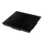 Induction cooktop zone with surface detail shown