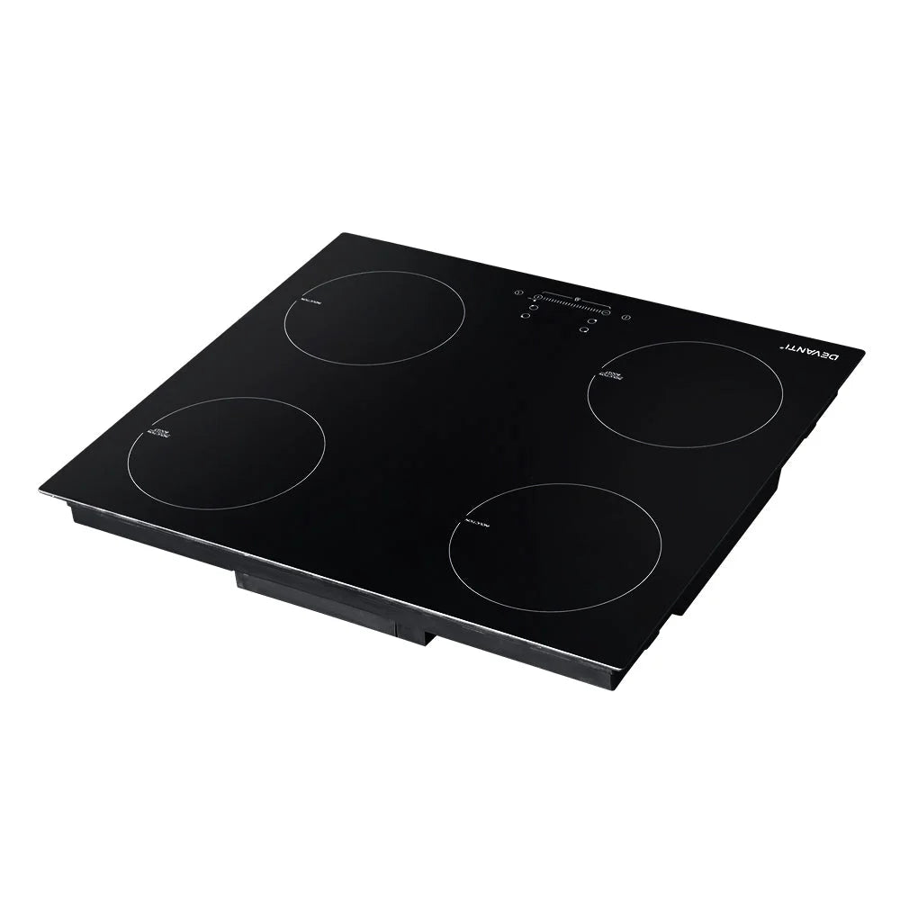 Induction Cooktop 60cm Ceramic 4-Zone Stove Cooktop Hot
