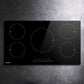 Induction Cooktop 90cm Ceramic 5 Zone Stove Hot Plate