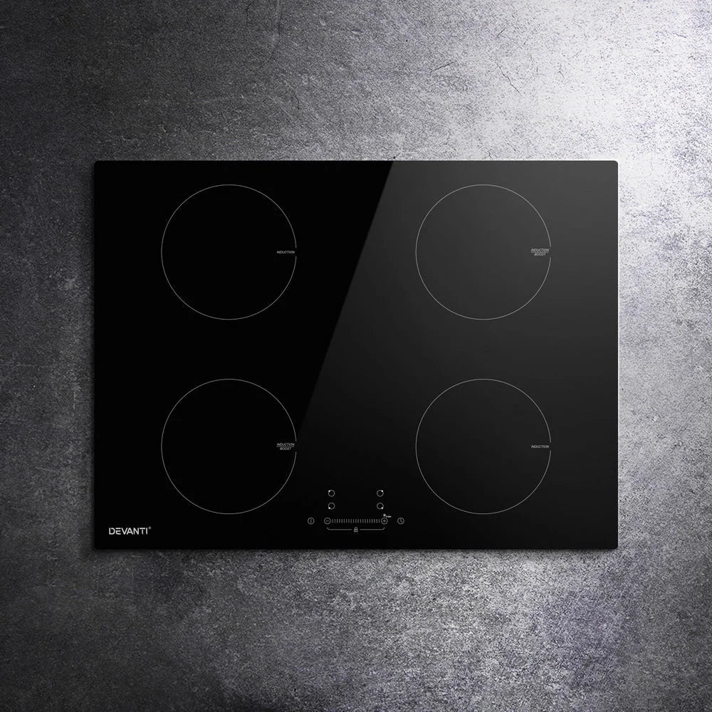 Induction Cooktop Ceramic 70CM 4-Zones Stove Cooktop Hot