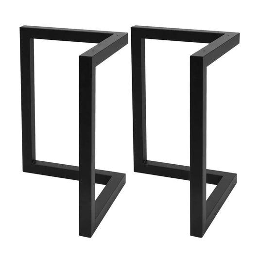 Steel 71cm coffee table with low table top and lower shelf
