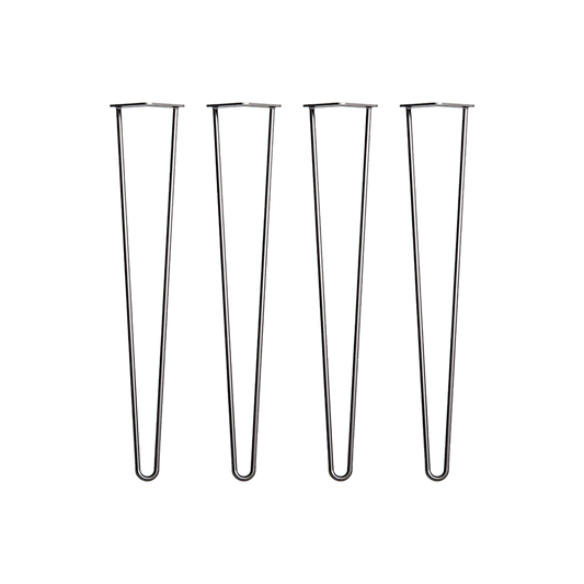 Industrial Retro Hairpin Table Legs Set of 4 - 12mm Steel