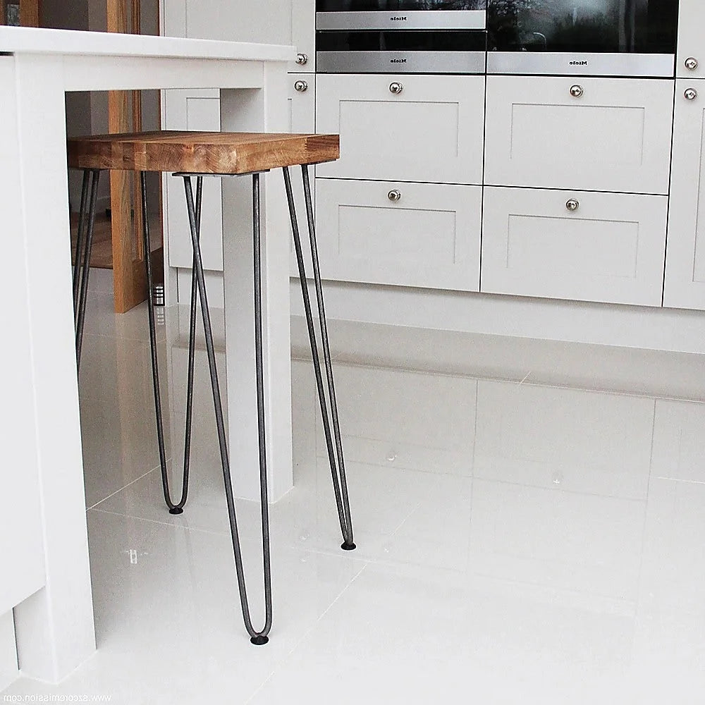 Industrial Retro Hairpin Table Legs Set of 4 - 12mm Steel