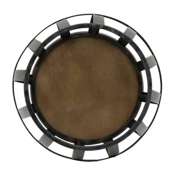 Industro Chic Barrel Stool 45cm - Furniture > Bar Stools &