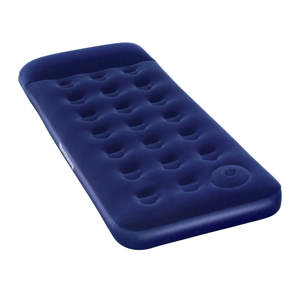 Inflatable Air Mattress Single Size Navy bestway bed