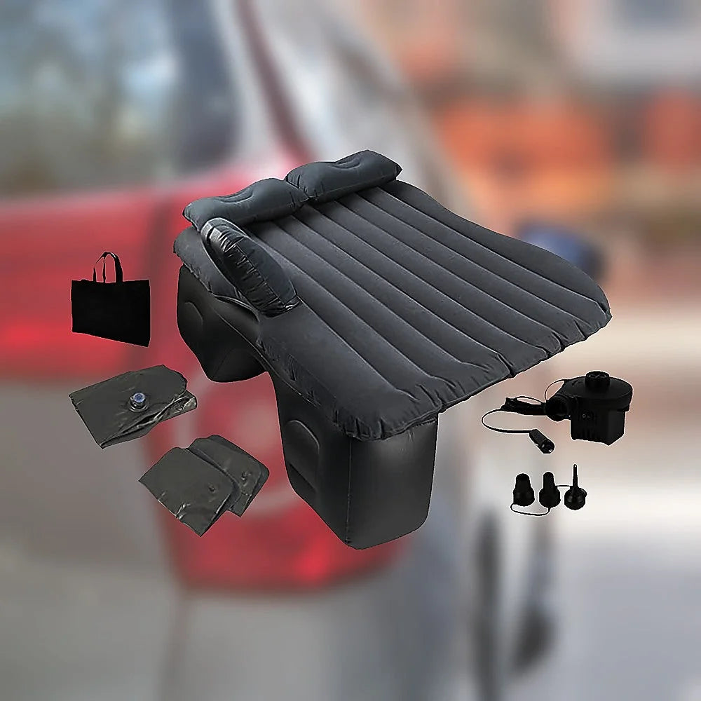 Inflatable Car Back Seat Mattress Portable Travel Camping