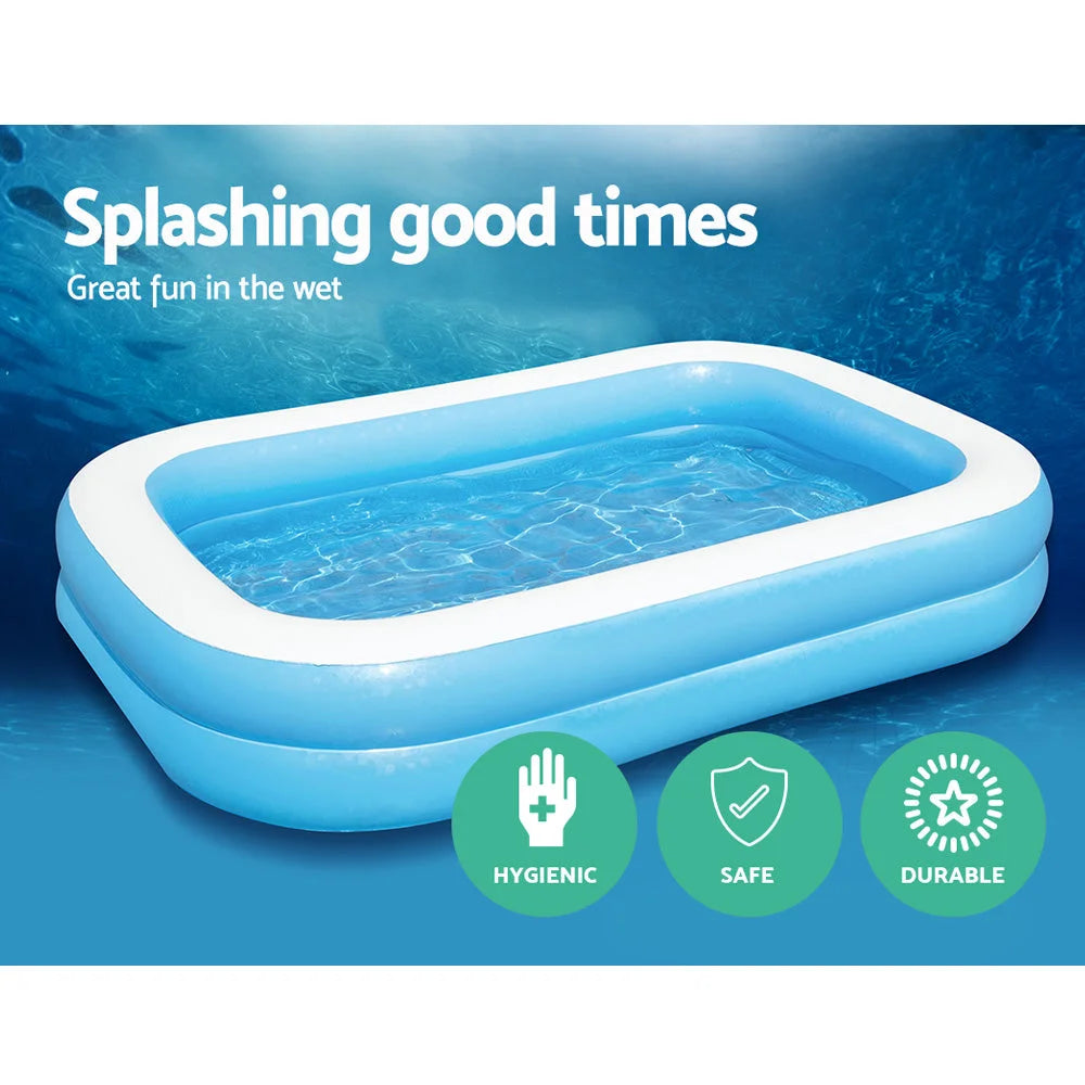 Inflatable Kids Above Ground Swimming Pool - Pool &
