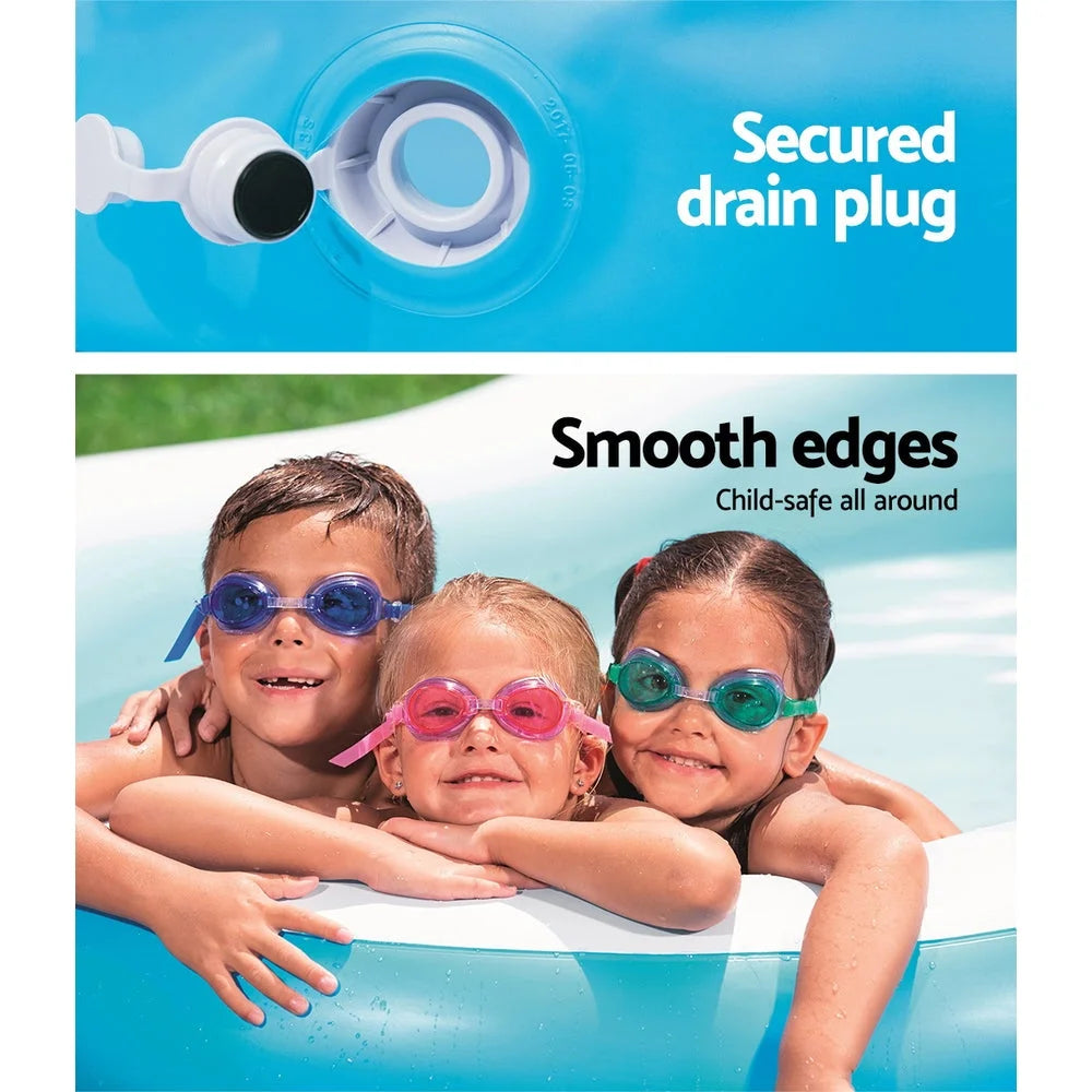 Inflatable Kids Pool Swimming Pool Family Pools 2.62m x