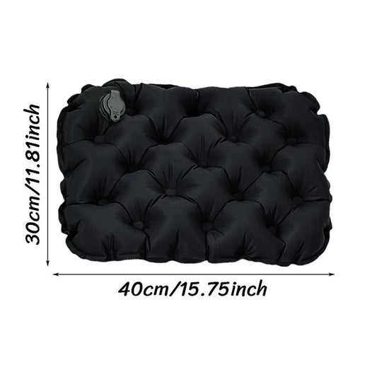 Inflatable Seat Cushion - Portable 40x30x5cm Camping Pad