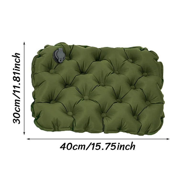 Inflatable Seat Cushion - Portable 40x30x5cm Camping Pad