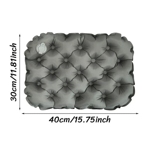 Inflatable Seat Cushion - Portable 40x30x5cm Camping Pad