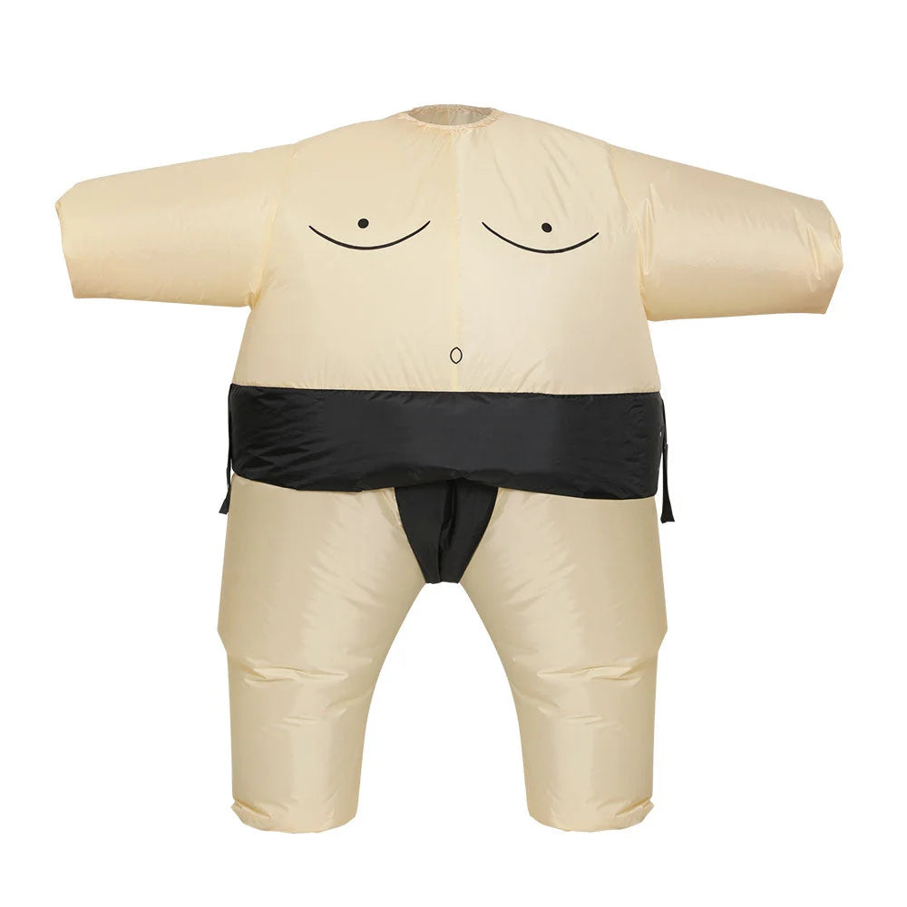 Inflatable Sumo Costume Adult Suit Blow Up Party Fancy
