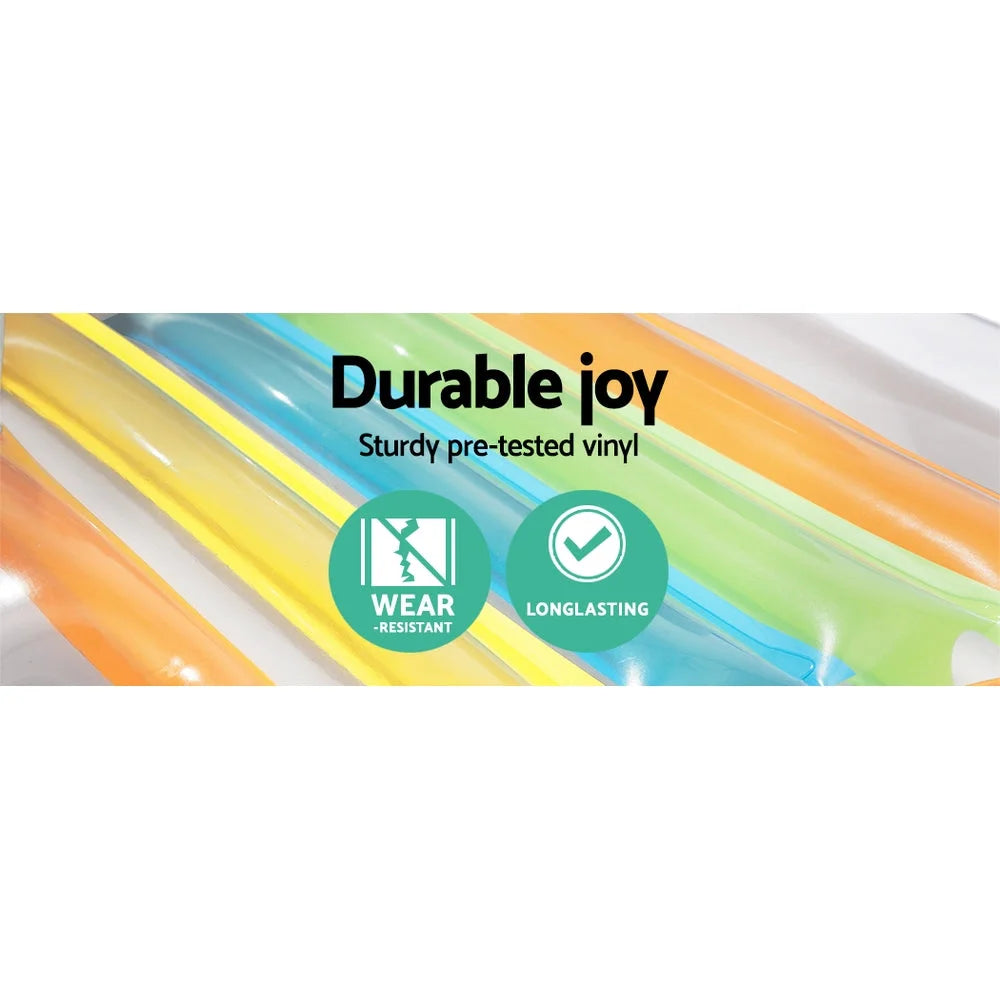 Inflatable Sun Lounger Pool Air-Bed Seat/Chair Lilo Float