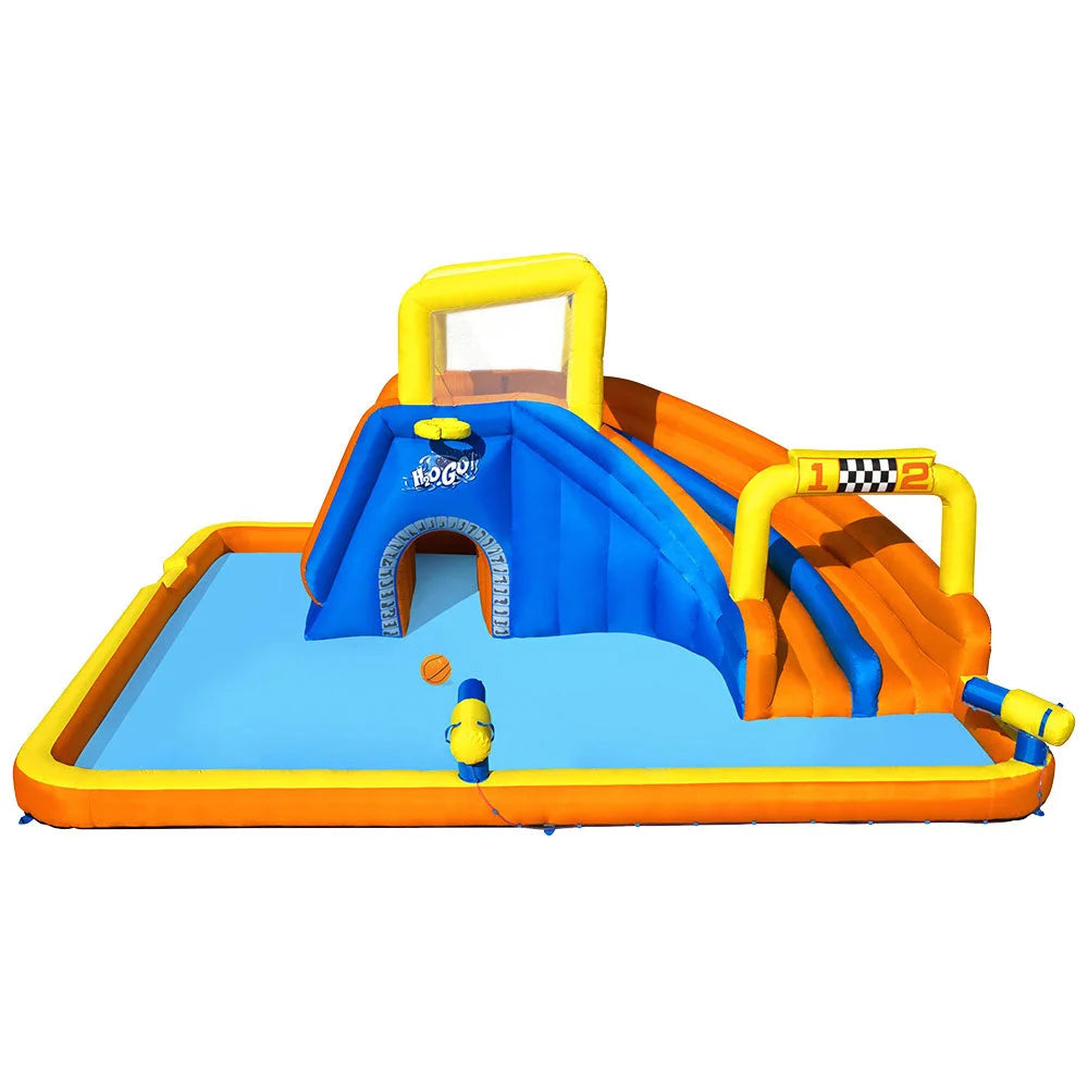 Inflatable Water Slide Jumping Castle Double Slides