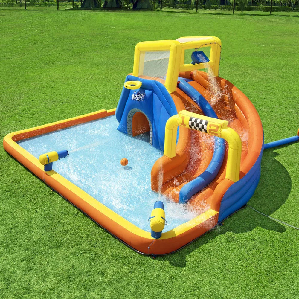 Inflatable Water Slide Jumping Castle Double Slides