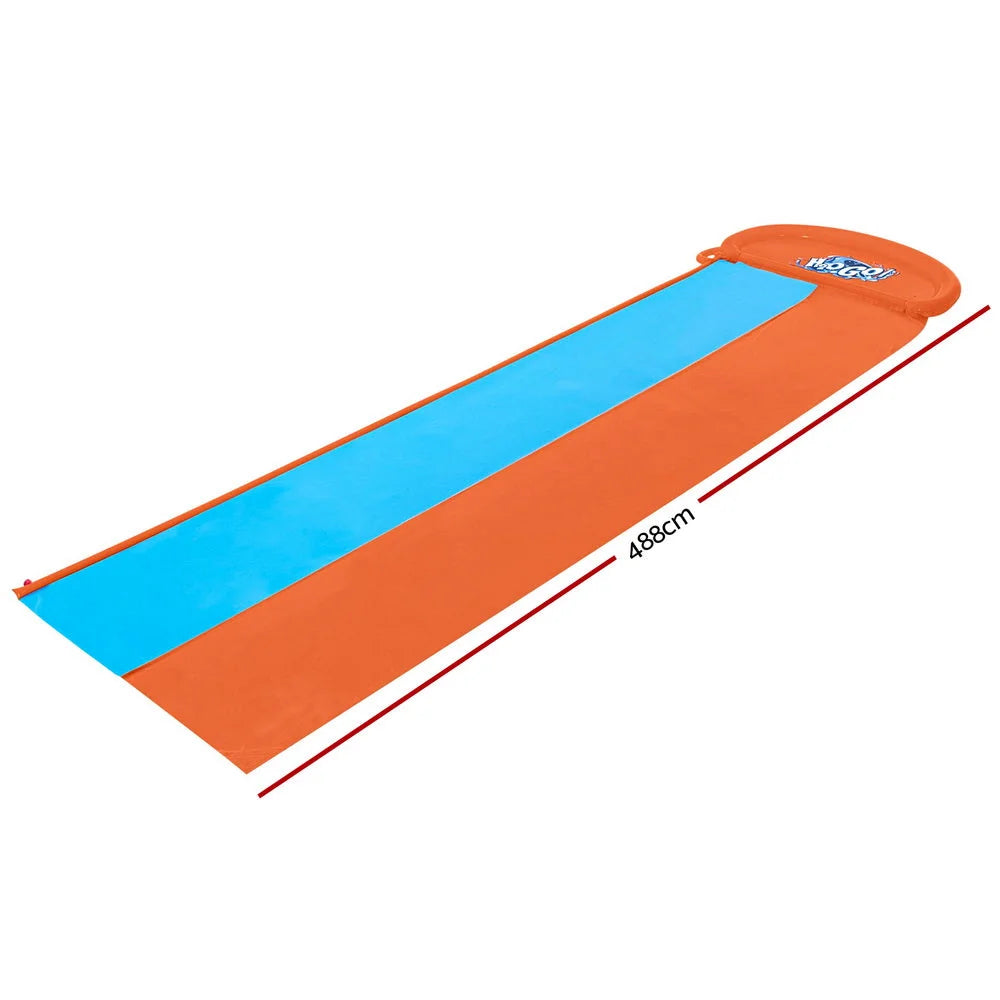 Inflatable Water Slip Slide Double Kids Splash Toy Outdoor