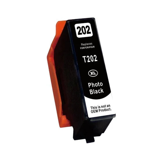 Inkjet Cartridge Epson Premium Replacement for 202XL Black