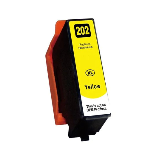 Inkjet Cartridge Epson Premium Replacement for 202XL Yellow