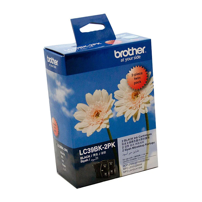 Inkjet Cartridge LC39 Black Twin Pack