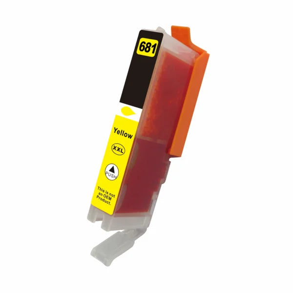 Inkjet Cartridge Premium Yellow Compatible Replacement