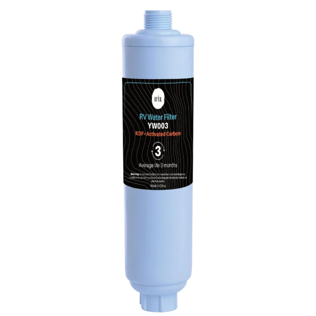 Inline Water Filter - RV Hose with Activated Carbon KDF