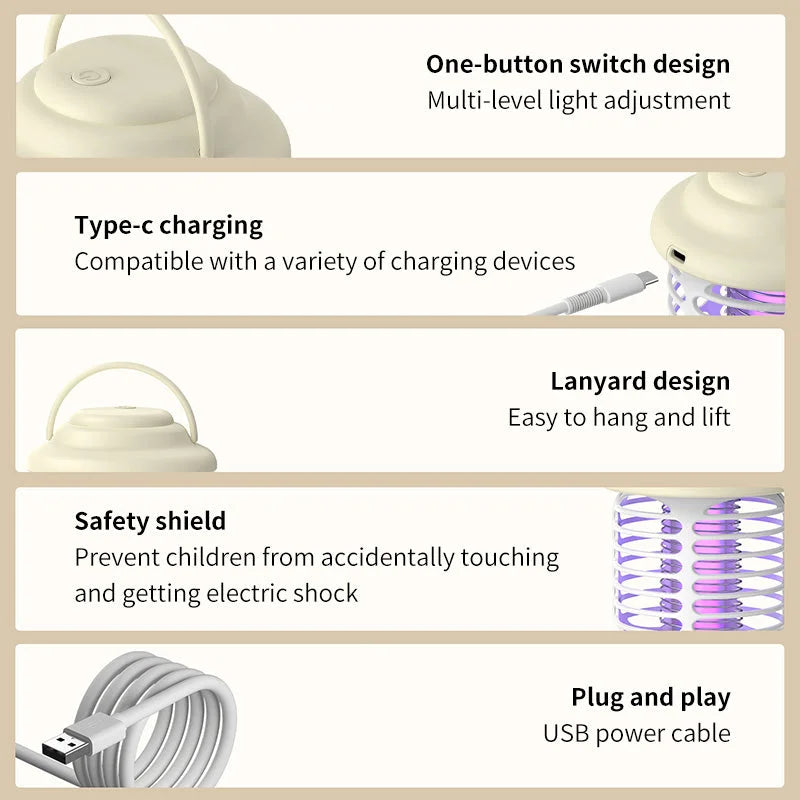 Insect Killer Mosquito Pest Fly Bug Zapper LIFEBEA Catcher