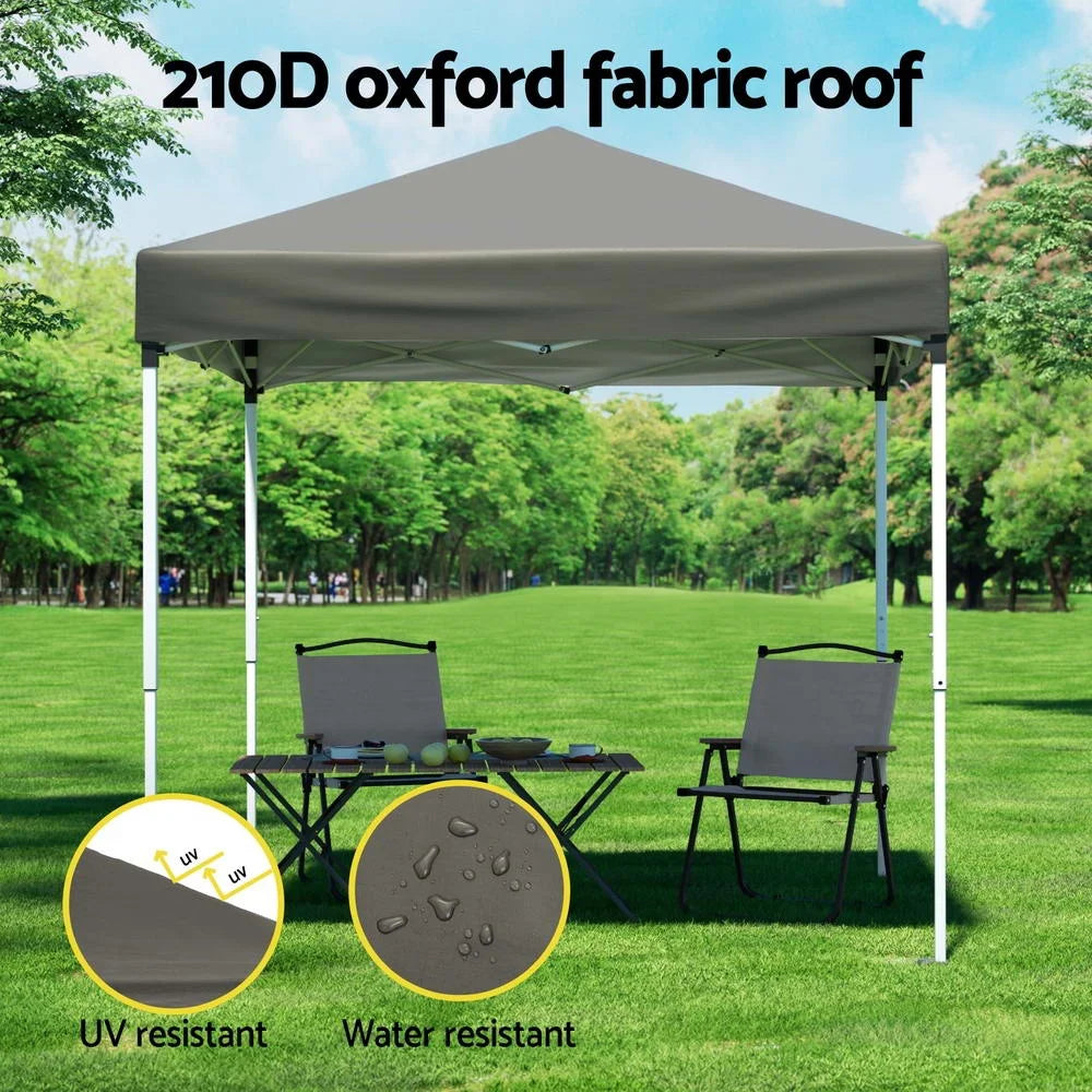 Gazebo with outdoor patio marquee shade