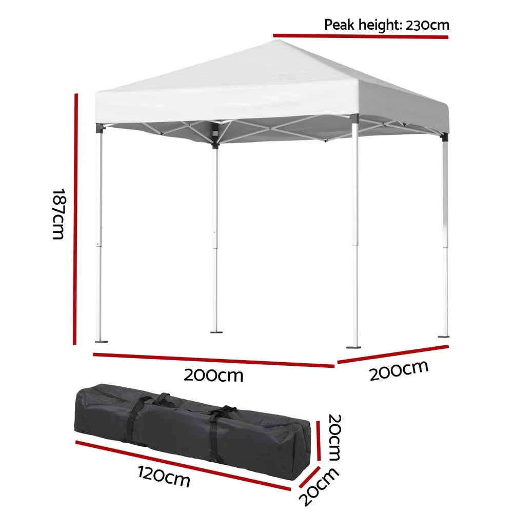 Instahut Gazebo 2x2m Outdoor Patio Garden Marquee Shade