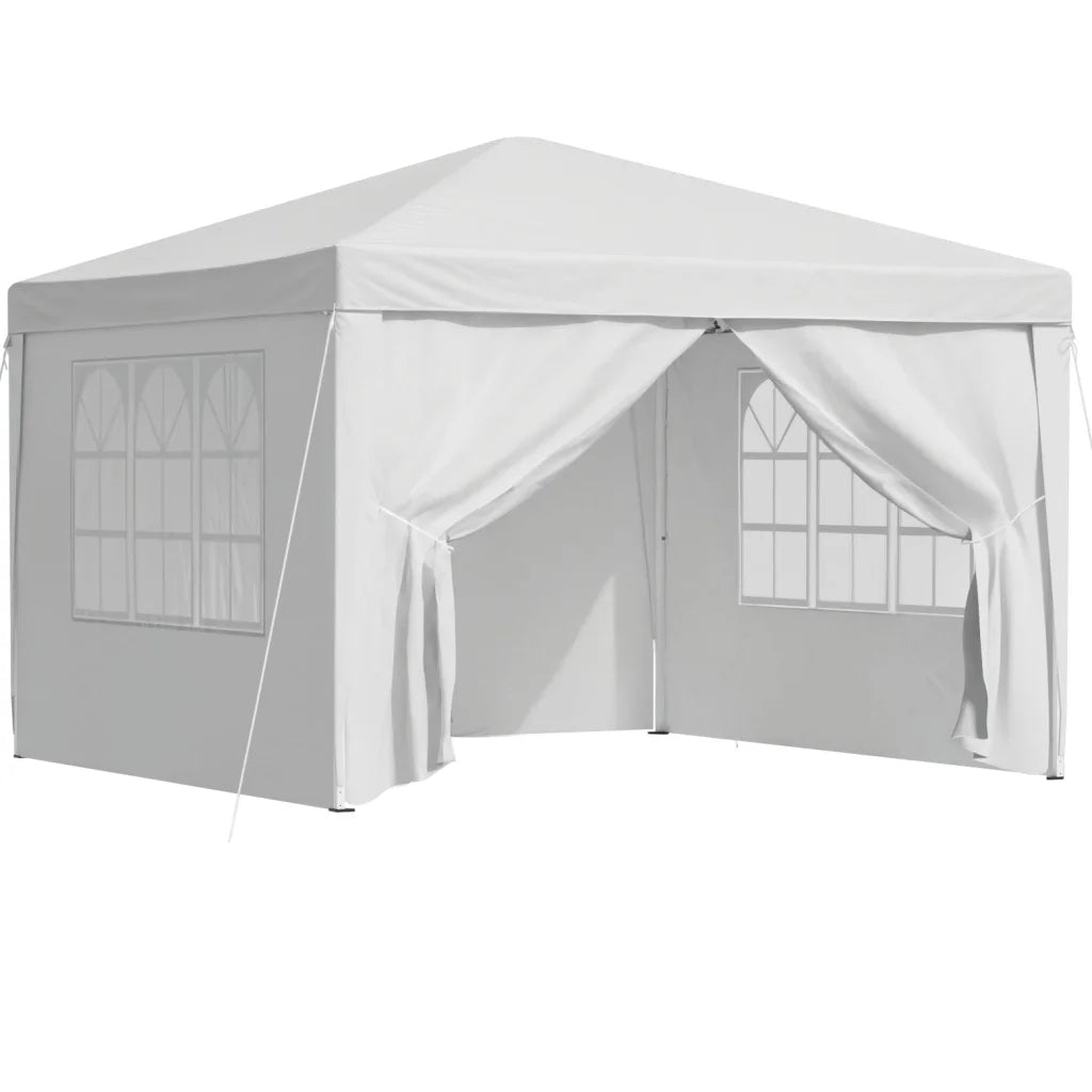 Instahut Gazebo 3x3 Pop Up Marquee Folding Tent Wedding
