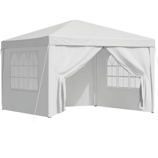 Instahut Gazebo 3x3 Pop Up Marquee Folding Tent Wedding