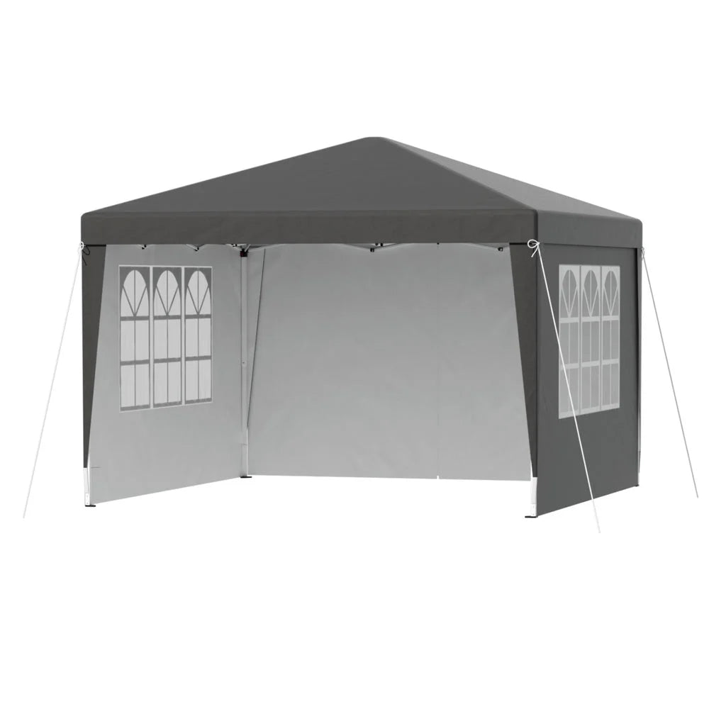 Instahut Gazebo 3x3 Pop Up Marquee Folding Tent Wedding