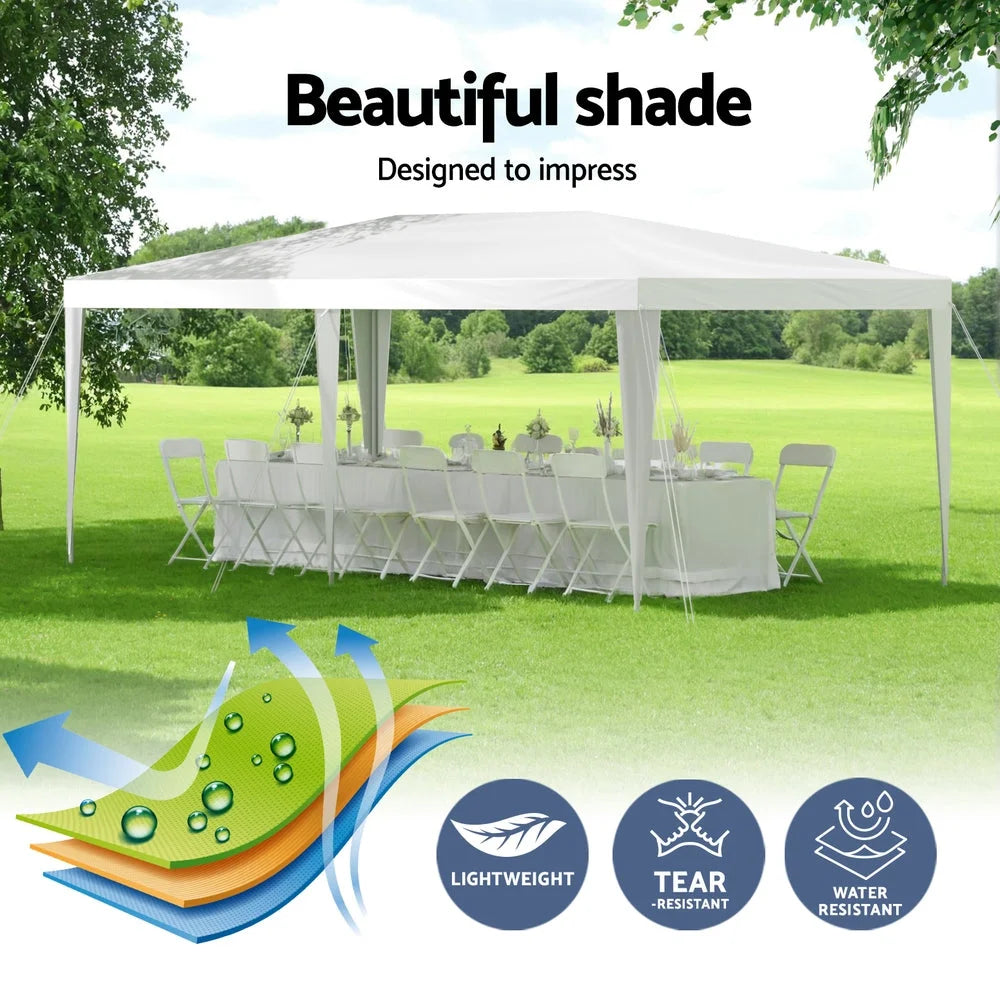 Instahut Gazebo 3x6m Wedding Party Marquee Tent Outdoor