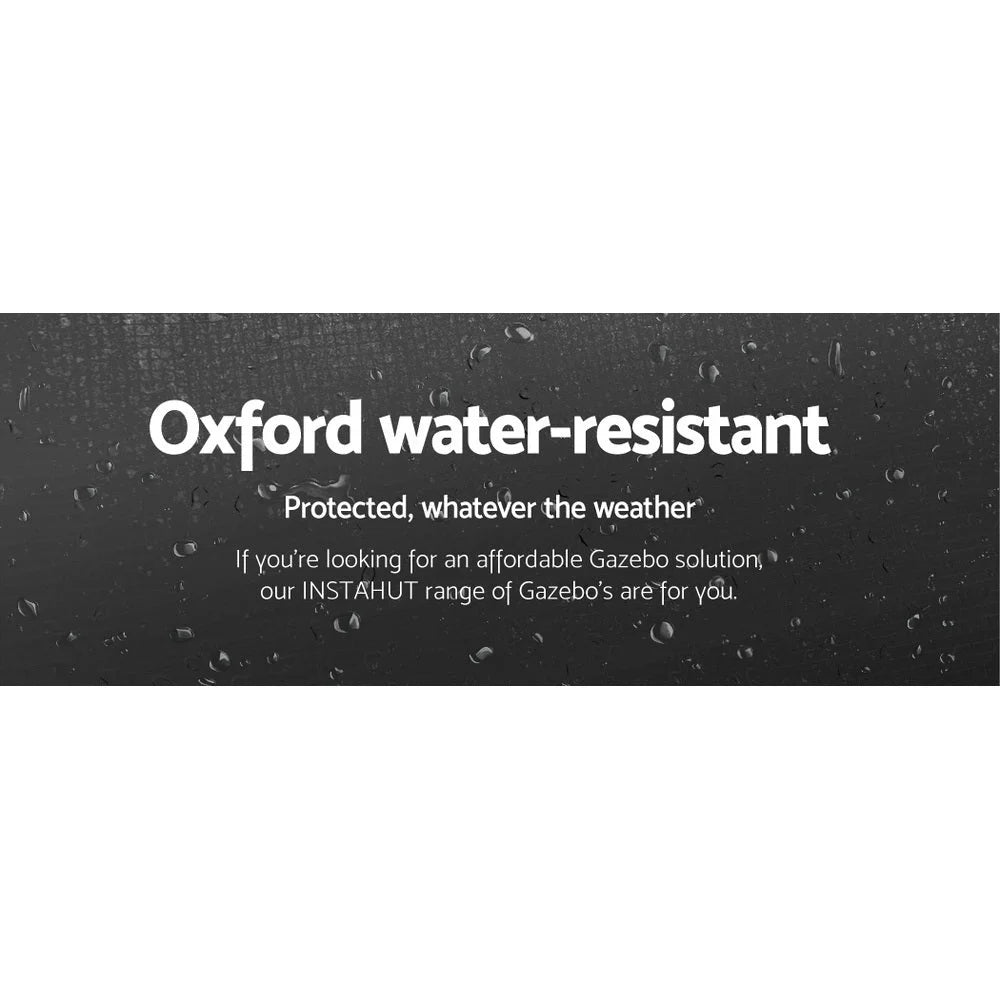 Instahut Gazebo Pop Up Marquee 3x4.5 Folding Tent Wedding