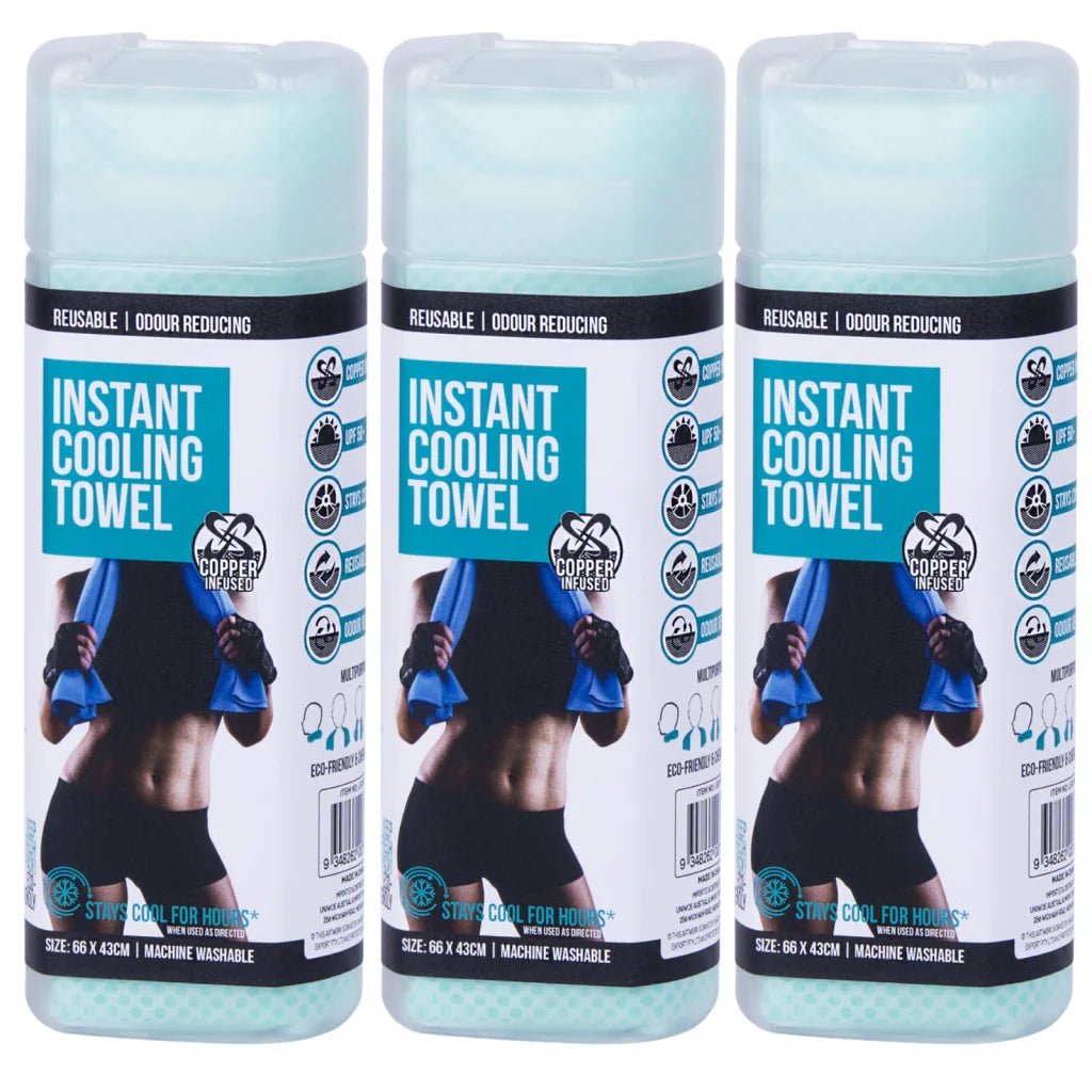 Instant Cooling Towel UPF 50+ Ice Cold Sport Sweat
