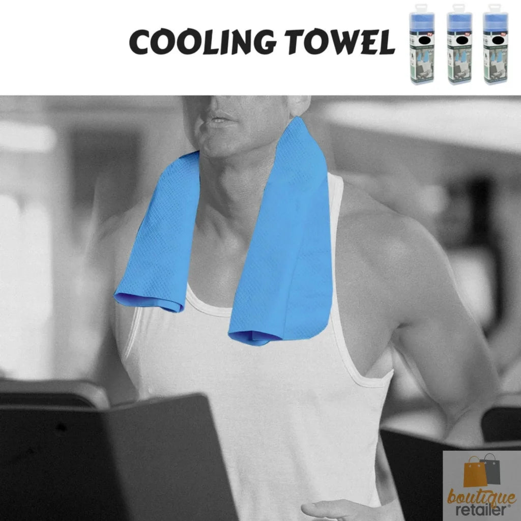 Instant Cooling Towel UPF 50+ Ice Cold Sport Sweat
