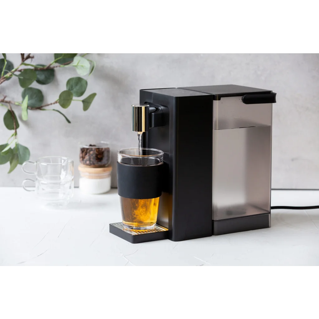 Instant water dispenser with one touch operation adjustable