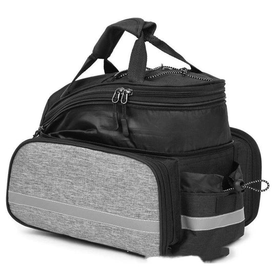 Insulated Bike Rear Rack Bag - Waterproof Storage Bag