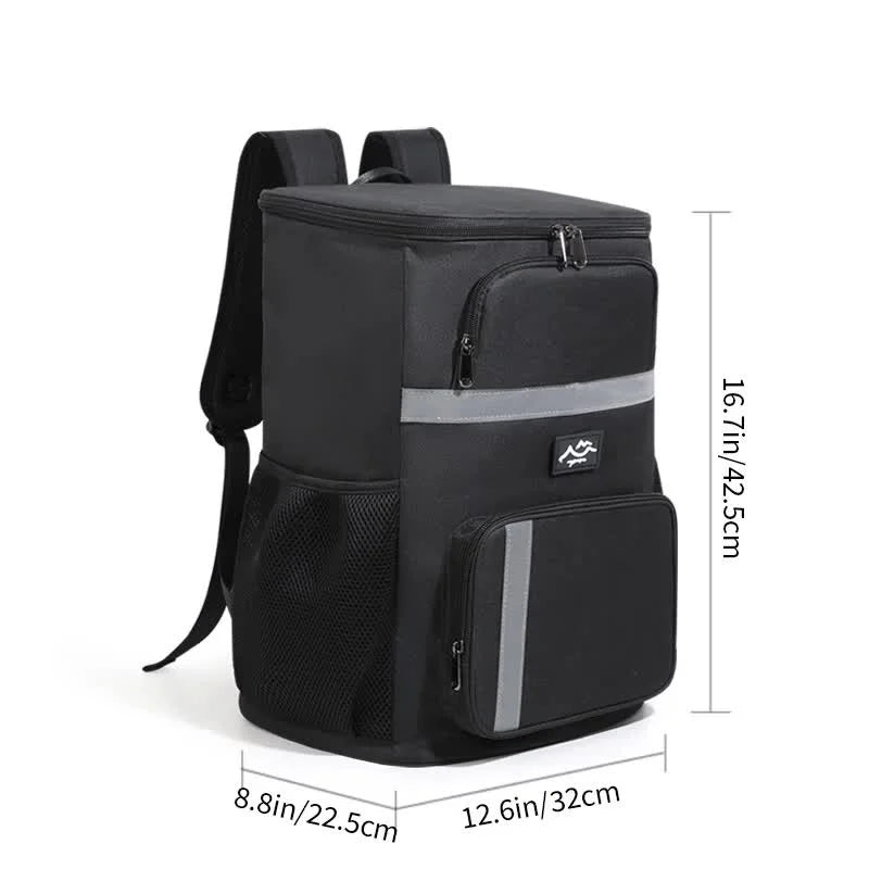 Insulated Cooler Backpack Portable Outdoor Picnic and Beverage