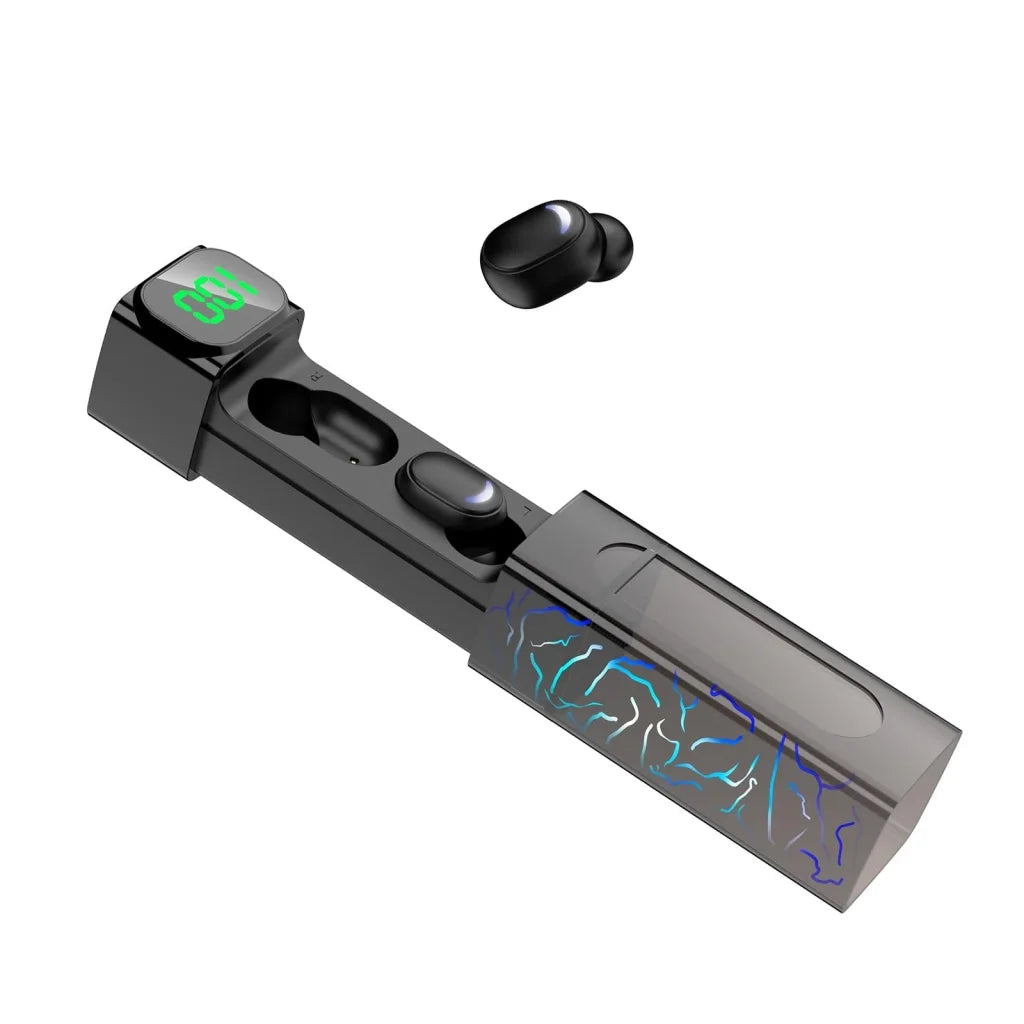 Intelligent Bluetooth Earphones With Digital Display - Colourful-1915197759154163719