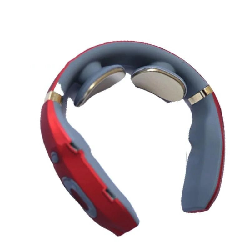 Intelligent Cervical Massager Electromagnetic Vibration Red